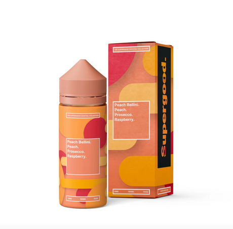 Supergood - Peach Bellini - 100ml Shortfill - 0mg - My Vape Store