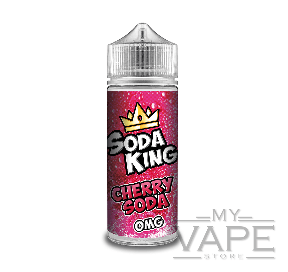 Soda King - Cherry Soda - 100ml Shortfill - 0mg - My Vape Store
