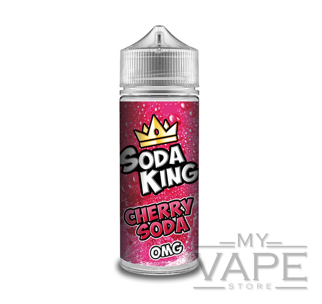 Soda King - Cherry Soda - 100ml Shortfill - 0mg - My Vape Store