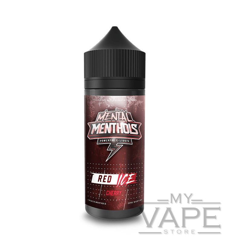 Mental Menthols - Red Ice - 100ml Shortfill - 0mg - My Vape Store