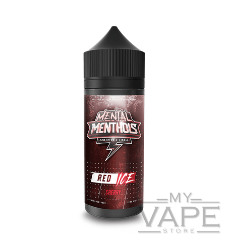 Mental Menthols - Red Ice - 100ml Shortfill - 0mg - My Vape Store