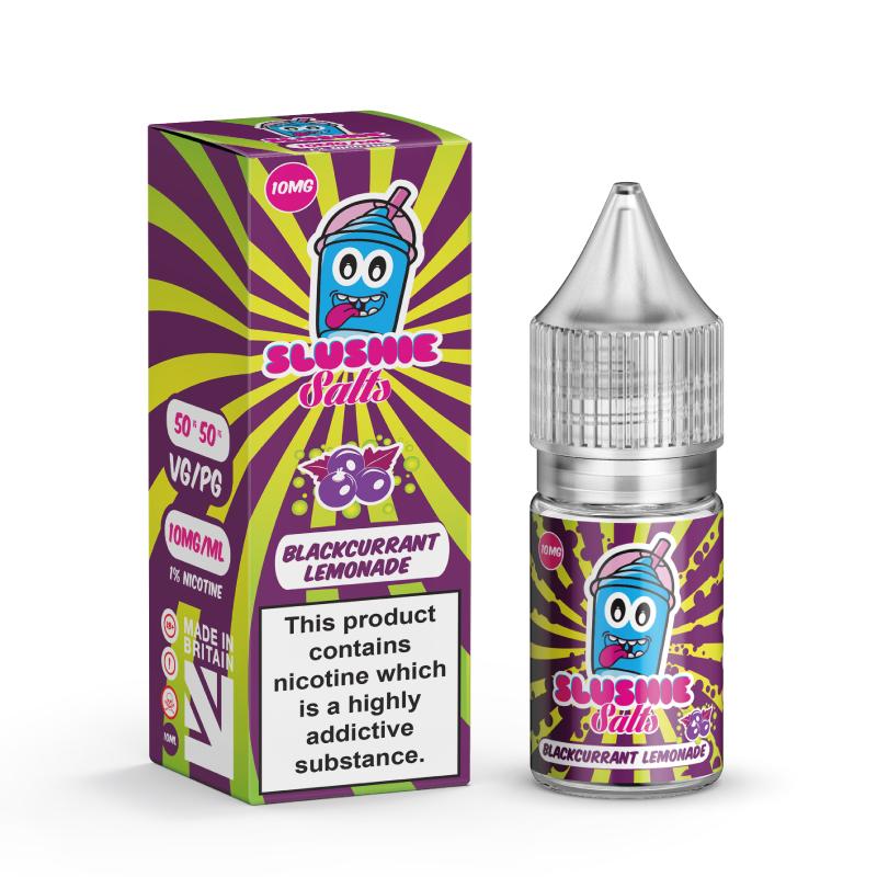 Slushie - Blackcurrant Lemonade - Nic Salt - 10ml - My Vape Store