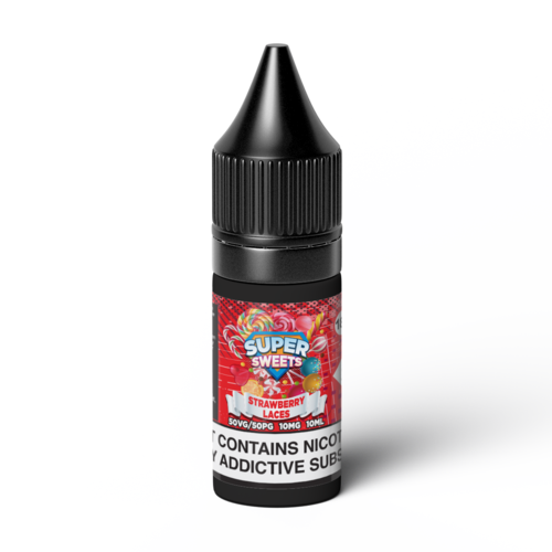 Super Sweets - Strawberry Laces - Nic Salt - 10ml - My Vape Store