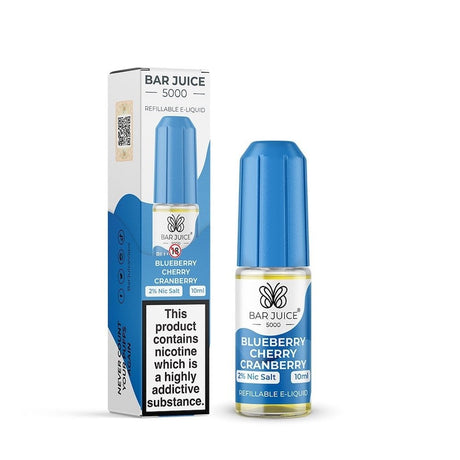 Bar Juice 5000 - Blueberry Cherry Cranberry - Nic Salt - 10ml - My Vape Store UK