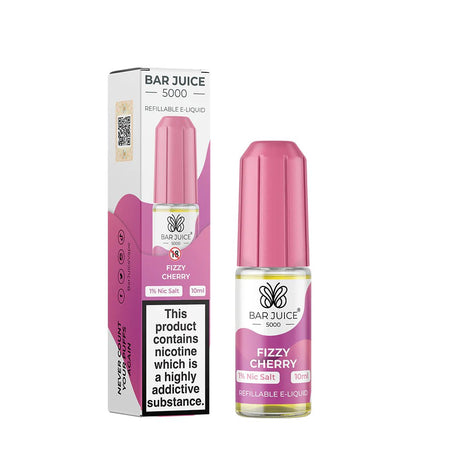 Bar Juice 5000 - Fizzy Cherry - Nic Salt - 10ml - My Vape Store UK