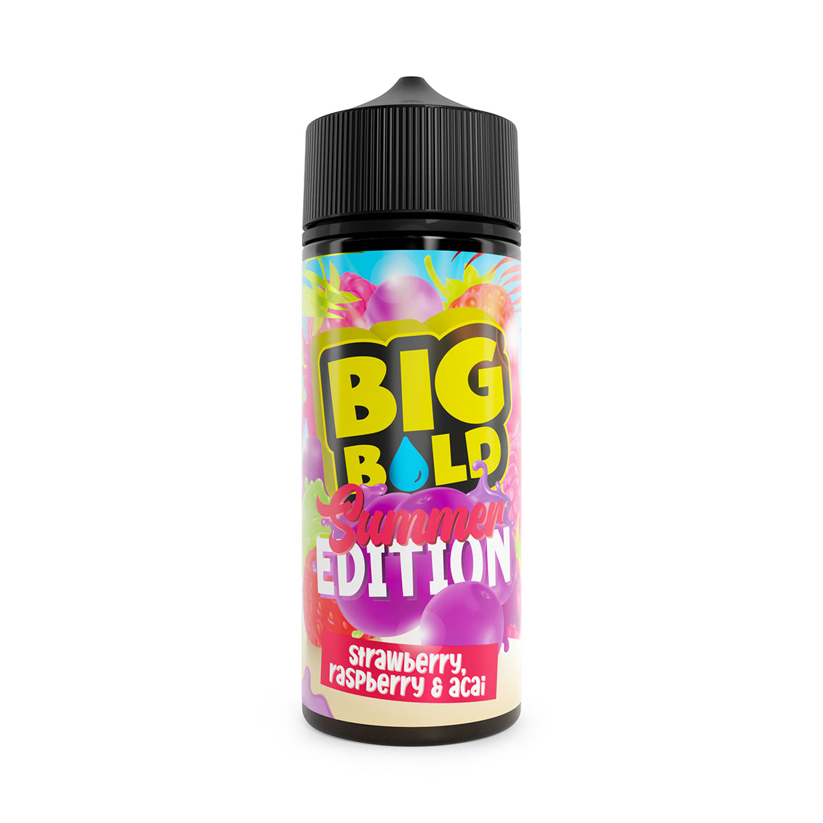 Big Bold - Summer Edition - Rasberry, Strawberry, Acai - 100ml - My Vape Store UK