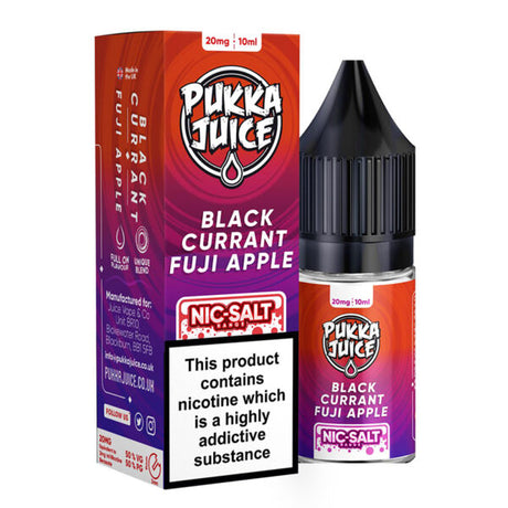 Pukka Juice Salts Blackcurrant Fuji Apple - My Vape Store UK