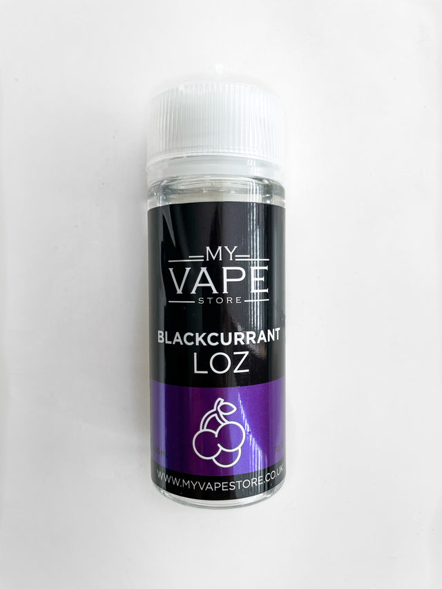 MVS E Liquid - Blackcurrant Loz - 100ml - My Vape Store UK