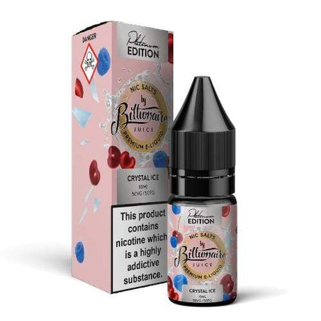 Billionaire - Crystal Ice - Nic Salt - 10ml - My Vape Store UK