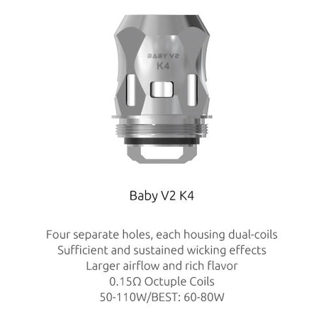 Smok - TFV8 - V2 - Coils - My Vape Store UK