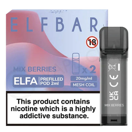 Elf Bar - Elfa Pre-Filled - Pods - My Vape Store UK