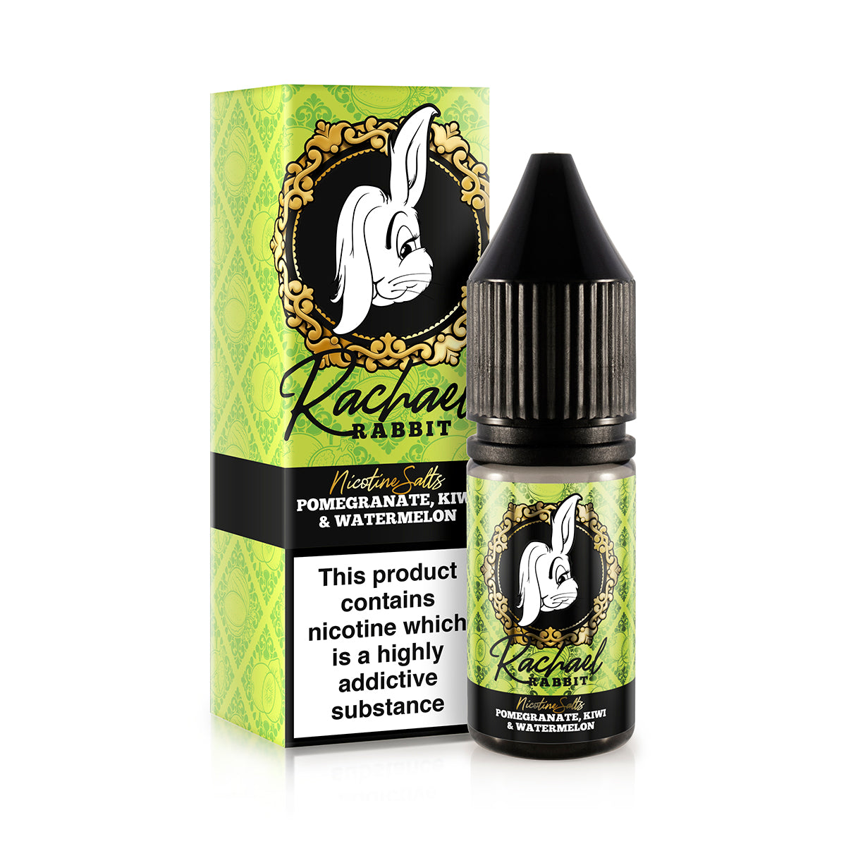 Rachael Rabbit - Pomegranate, Kiwi And Watermelon - Nic Salt - 10ml - My Vape Store