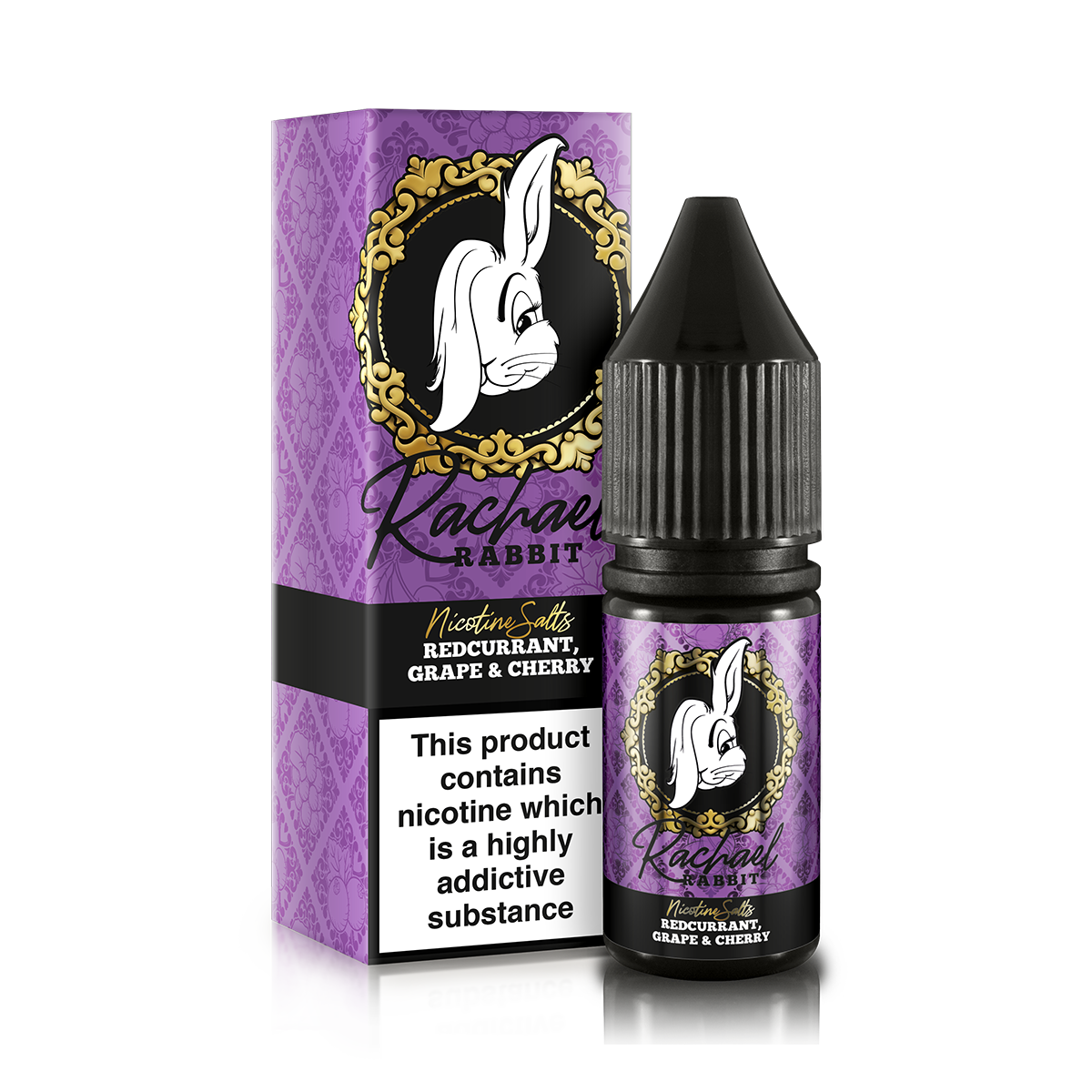 Rachael Rabbit - Redcurrant, Grape And Cherry - Nic Salt - 10ml - My Vape Store