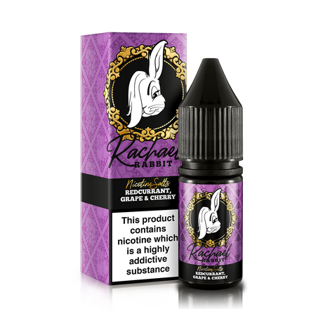 Rachael Rabbit - Redcurrant, Grape And Cherry - Nic Salt - 10ml - My Vape Store