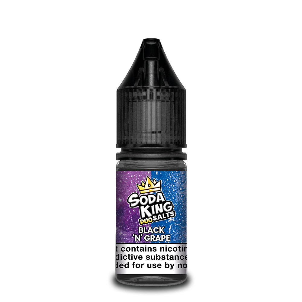 Soda King - Black & Grape - Nic Salt - 10ml - My Vape Store