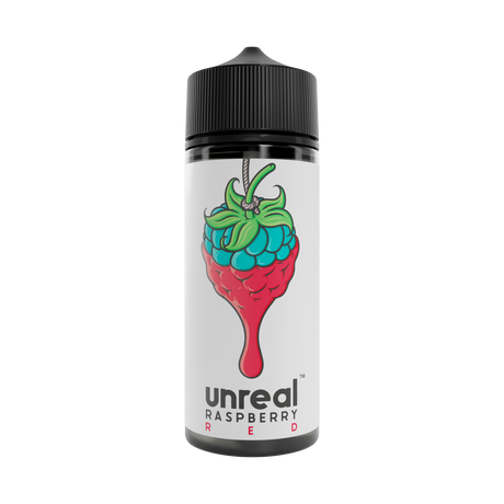 Unreal Raspberry - Red - 100ml Shortfill - My Vape Store UK