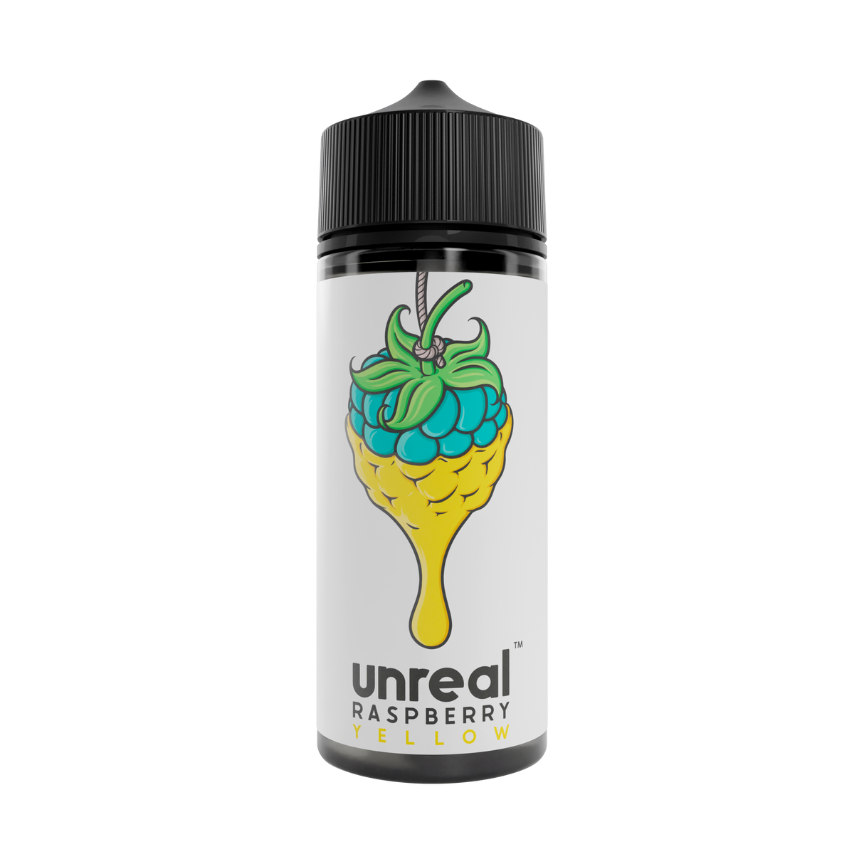 Unreal Raspberry - Yellow - 100ml Shortfill - My Vape Store UK